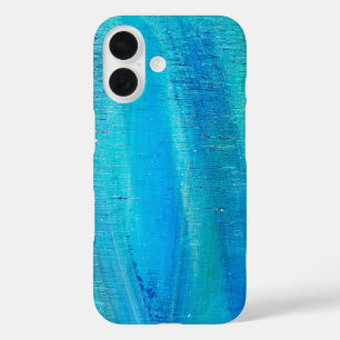 Coque Pour iPhone 16 Motif de peinture verticale Abstrait