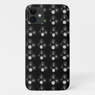 Case-Mate iPhone Case Motif De Pelouse Noire Et Jacks,