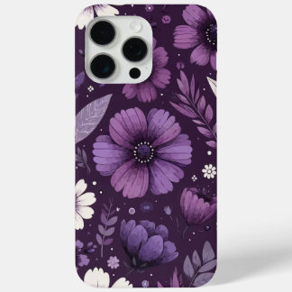 Coque Case-Mate iPhone Motif de pétales violets