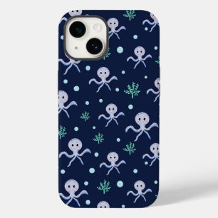 Coque Case-Mate iPhone Motif de Pieuvre Mignonne