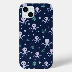 Coque Case-Mate iPhone Motif de Pieuvre Mignonne