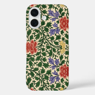Coque Pour iPhone 16 Motif de pivoine de chinoiserie vintage Owen Jones