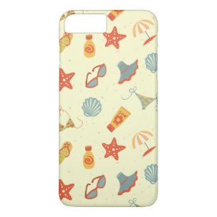 Coque iPhone 7 Plus Motif de plage d'été