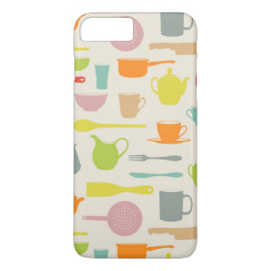Coque iPhone 8 Plus/7 Plus Motif de plats