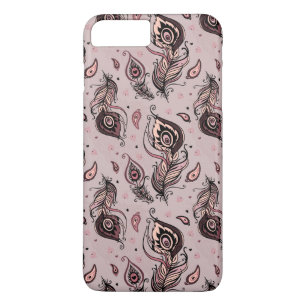 Coque Case-Mate iPhone Motif de plume de paon