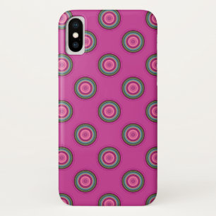 Case-Mate iPhone Case Motif de point rose chaud