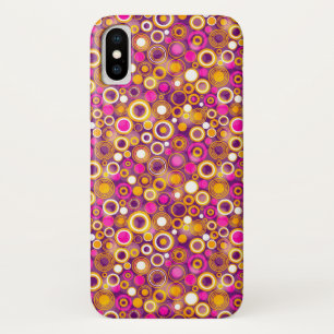 Coque Case-Mate iPhone Motif de point violet de polka