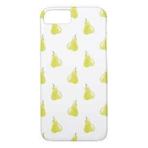 Coque Case-Mate iPhone Motif de poire aquarelle