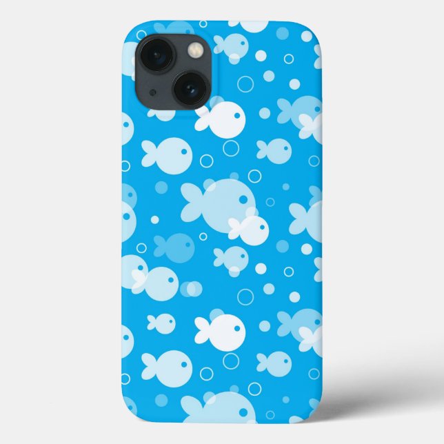Coques Case-Mate iPhone motif de poisson (Verso)