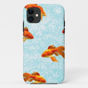 Coques Pour iPhone motif de poisson d'or