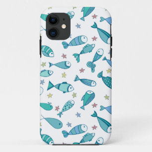 Coques Pour iPhone Motif De Poisson Et D'Amidon