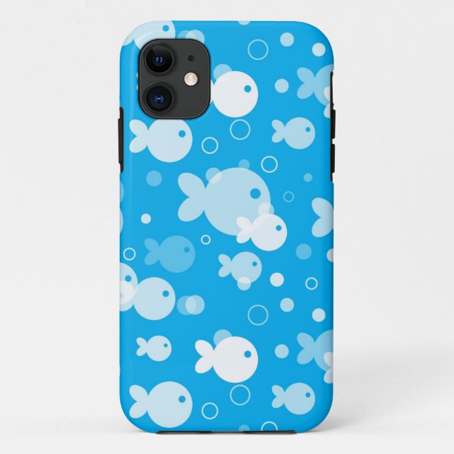 Coques Case-Mate iPhone motif de poissons (Dos)