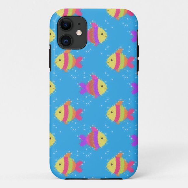 Coques Case-Mate iPhone Motif de poissons (Dos)