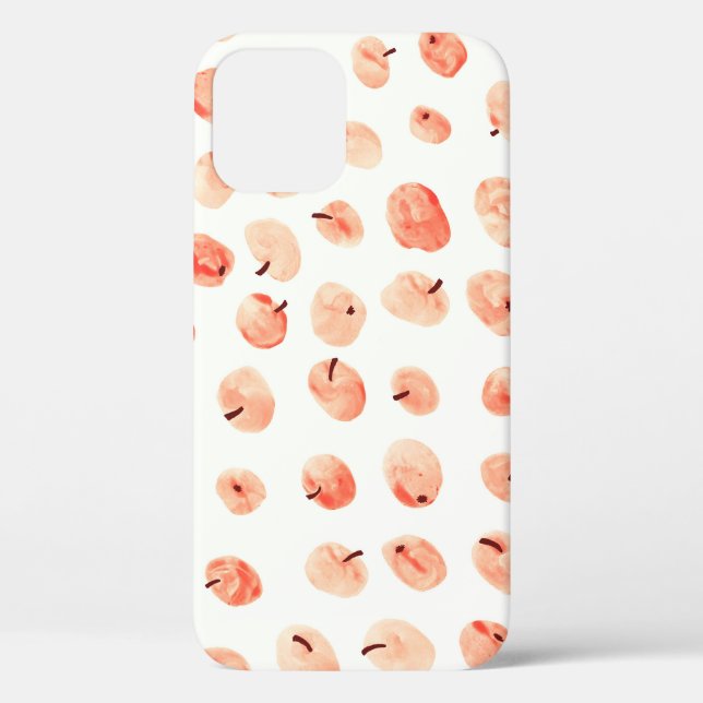 Coques Case-Mate iPhone Motif de pommes Red paradise (Verso)