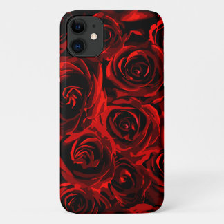 Case-Mate iPhone Case Motif de roses rouges florales