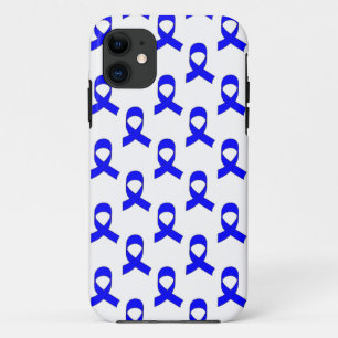 Case-Mate iPhone Case Motif de ruban bleu