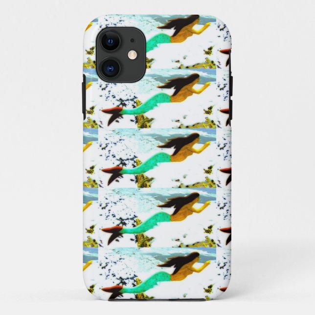 Coques Case-Mate iPhone motif de sirène (Dos)