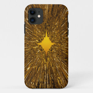 Coques Pour iPhone Motif de soleil en or