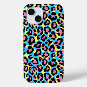 Coque Case-Mate iPhone Motif de Spots Neon Leopard