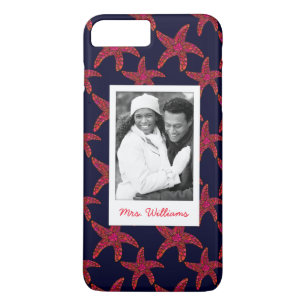 Coque Case-Mate iPhone Motif   de style d'étoiles de mer votre photo et