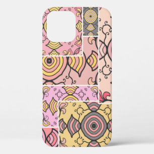 Case-Mate iPhone Case motif de surface composée patchwork vintage. Décor