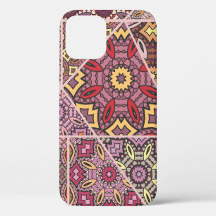 Case-Mate iPhone Case motif de surface composée patchwork vintage. Décor