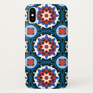 Coque Case-Mate iPhone Motif de Suzani avec l'ornement audacieux