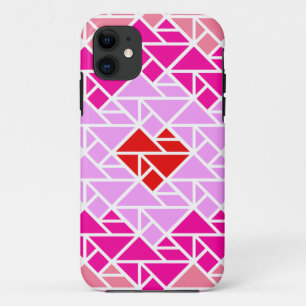 Case-Mate iPhone Case Motif de Tangram cardiaque