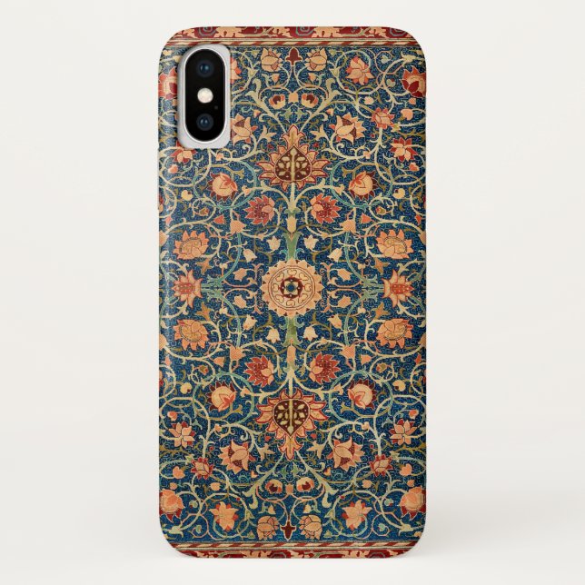 Coques Case-Mate iPhone Motif de tapis William Morris Holland Park (Dos)
