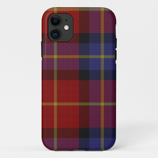 Coques Case-Mate iPhone Motif de tartan (Dos)