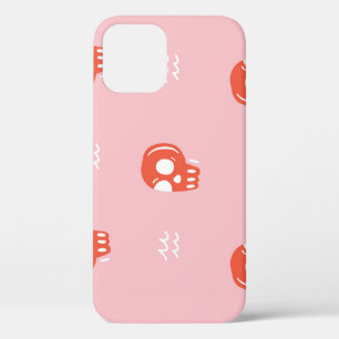 Case-Mate iPhone Case Motif de tête rouge vintage