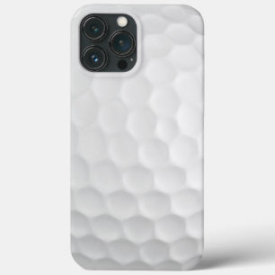 Etui iPhone 13 Pro Max Motif de texture de boule de golf à l'air réaliste