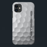 Etui iPhone Case-Mate Motif de texture de boule de golf personnalisé<br><div class="desc">Motif de texture de boule de golf personnalisé</div>