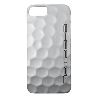 Coque iPhone 7 Motif de texture de boule de golf personnalisé