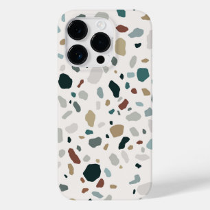 Coque Case-Mate iPhone Motif de texture moderne Terrazzo Stone