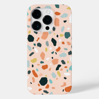Coque Case-Mate iPhone Motif de texture moderne Terrazzo Stone