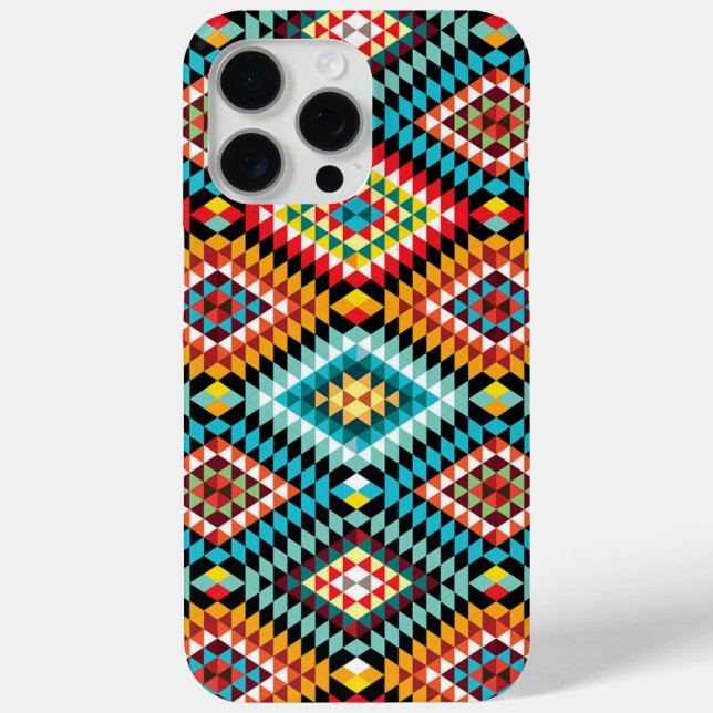 Coques Case-Mate iPhone Motif de tissu tribal africain (Verso)