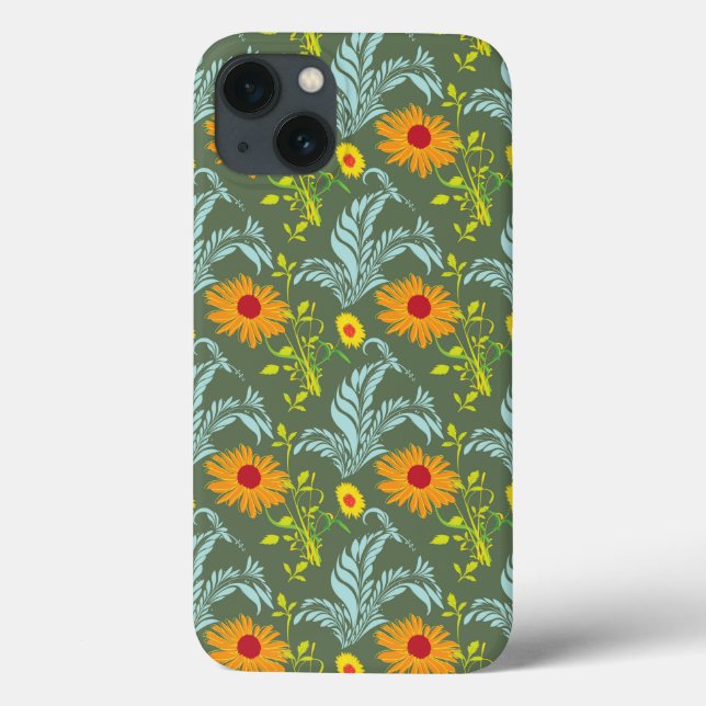 Coques Case-Mate iPhone Motif de tournesols (Verso)