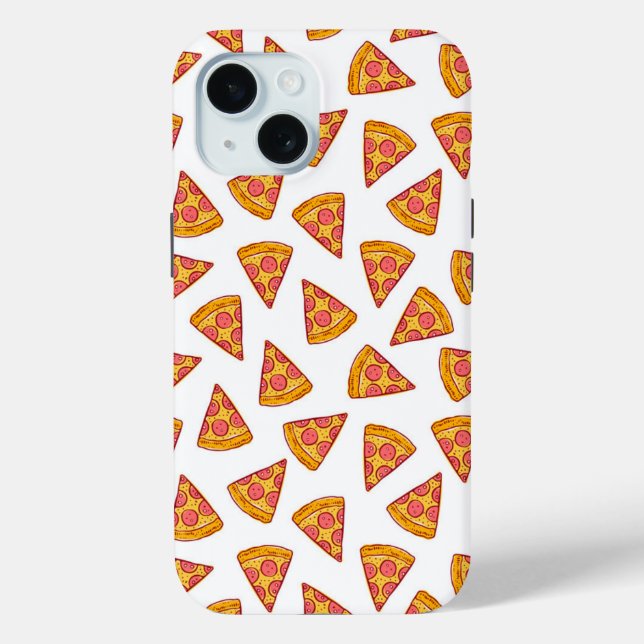 Coques Case-Mate iPhone Motif de tranche Pizza Fun (Verso)