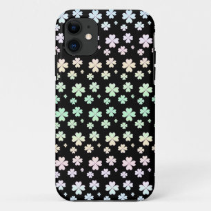 Case-Mate iPhone Case Motif de trèfle moderne couleur pastel sur fond no