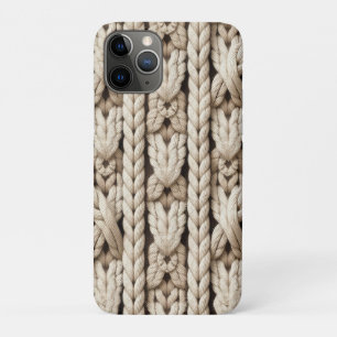 Case-Mate iPhone Case Motif de tricot à câble épais sans couture