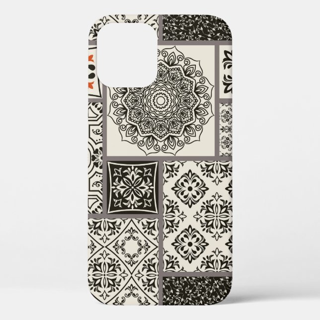 Coques Case-Mate iPhone Motif de tuile islamique Majolica (Verso)