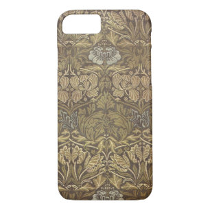 Coque iPhone 8/7 Motif de tulipe et de rose de William Morris