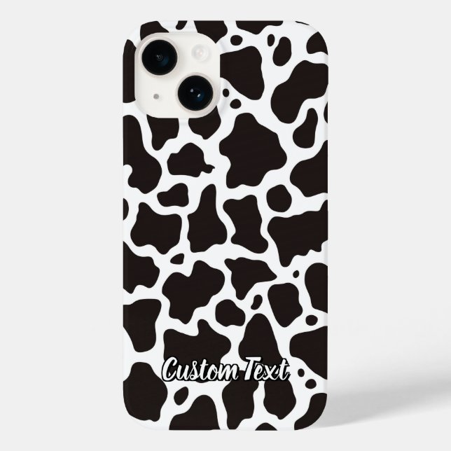 Coques Case-Mate iPhone Motif de vache (Verso)