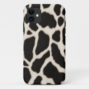 Case-Mate iPhone Case Motif de vache noir et blanc