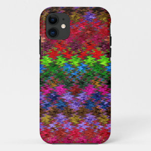 Case-Mate iPhone Case Motif de vague de mosaïque colorée #4