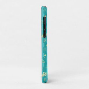 Case-Mate iPhone Case Motif de vagues côtières et de coquillages