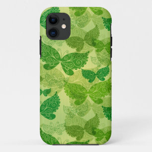 Coque iPhone 11 Motif de vert de ressort