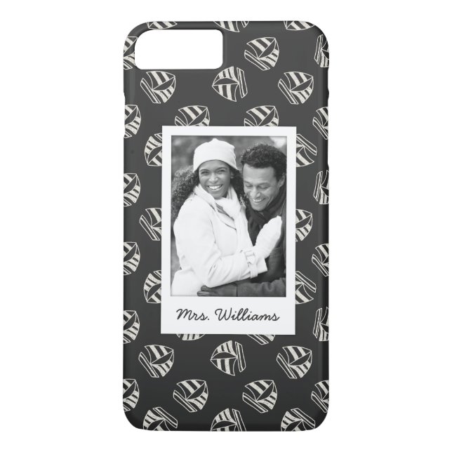 Coques Case-Mate iPhone Motif | de voilier dessiné par craie votre photo (Dos)