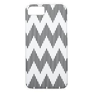 Coque iPhone 8/7 Motif de zigzag géométrique
